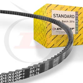 D&D PowerDrive Dura-Prime C122 V-Belt – 7/8" X 126" Outside Circumference – Standard Industrial Belt